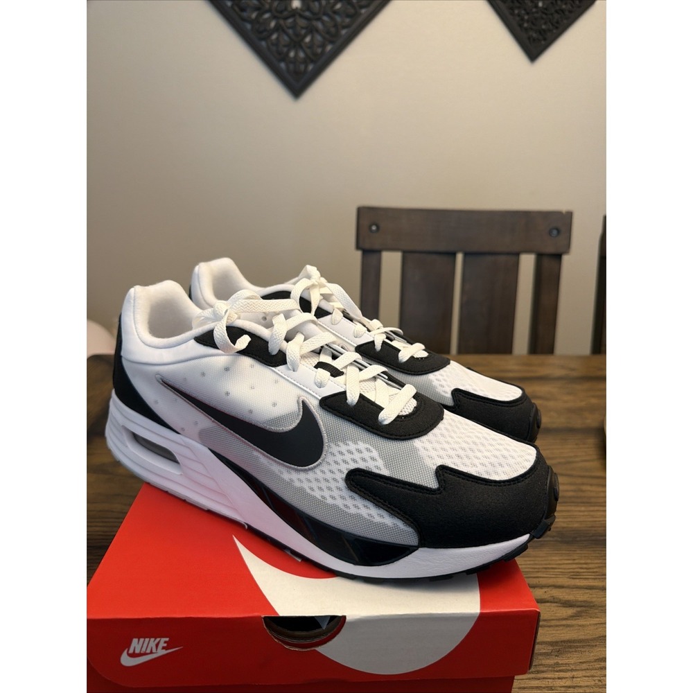 Nike Air Max Solo 'Black White' DX3666-100 Men's Shoes Sz 12.5